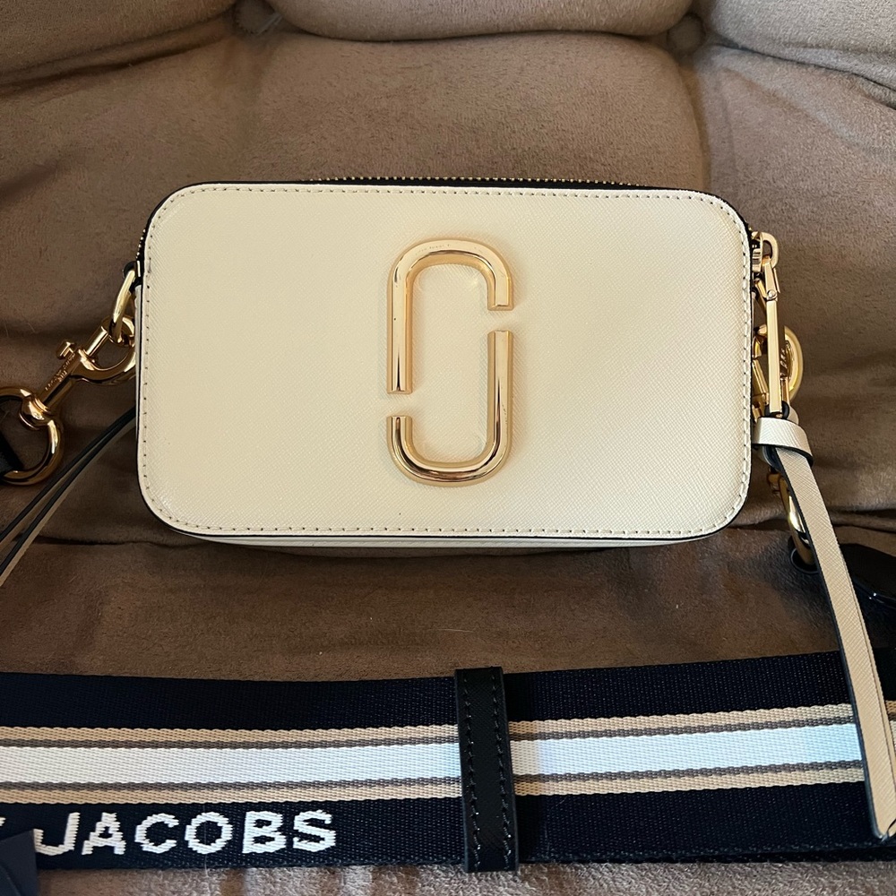Marc Jacobs Snapshot Cloud White